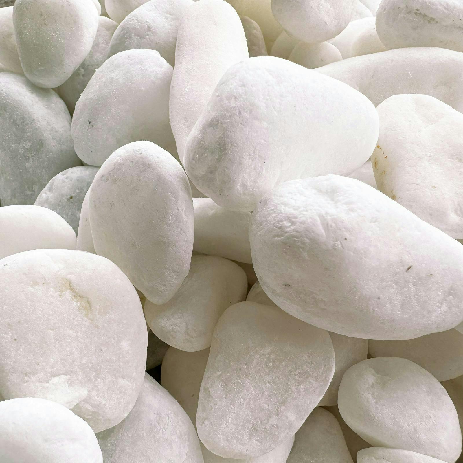 TAIKOH クリスタルホワイト 8分 20-30mm 10kg 化粧砂利 ホワイト 白