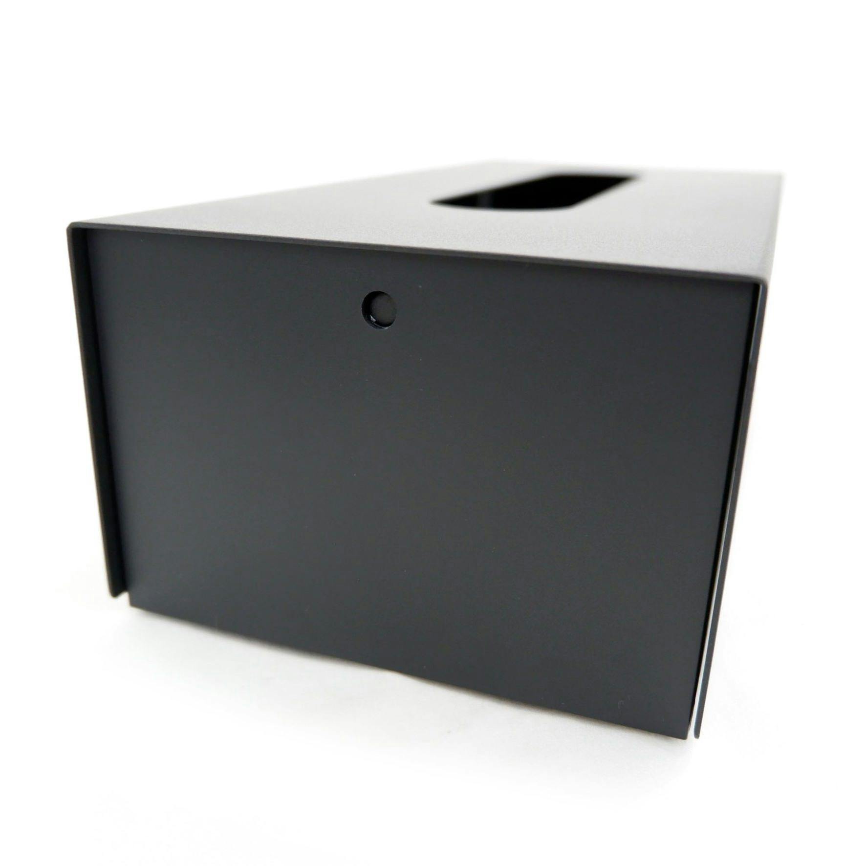 ティッシュボックス マットブラック｜ZACK 40541 PURO ティッシュ