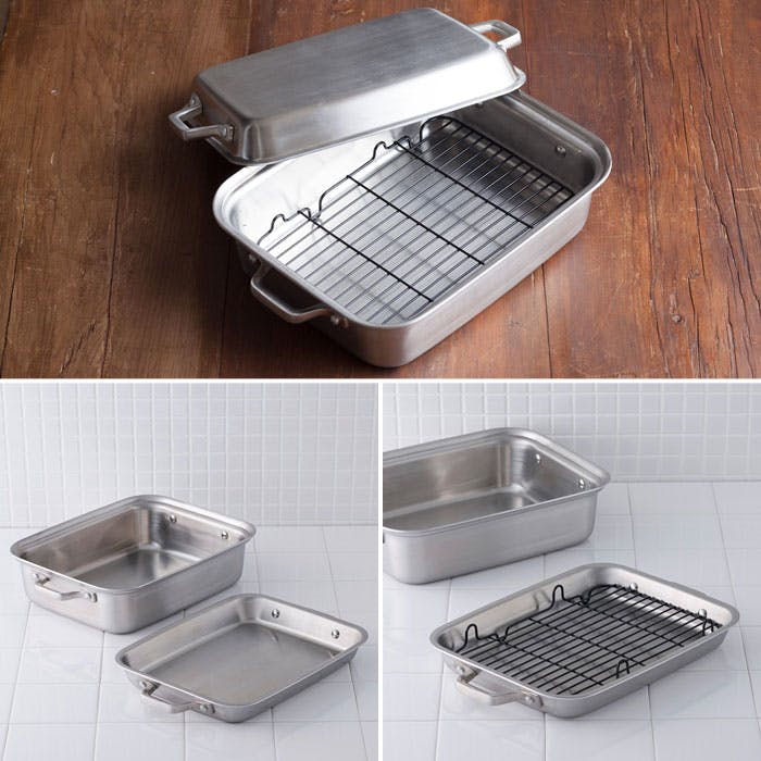 貝印 o.e.c. W角鍋 DY5204 IH対応【両手鍋 角型 深型 オーブン対応