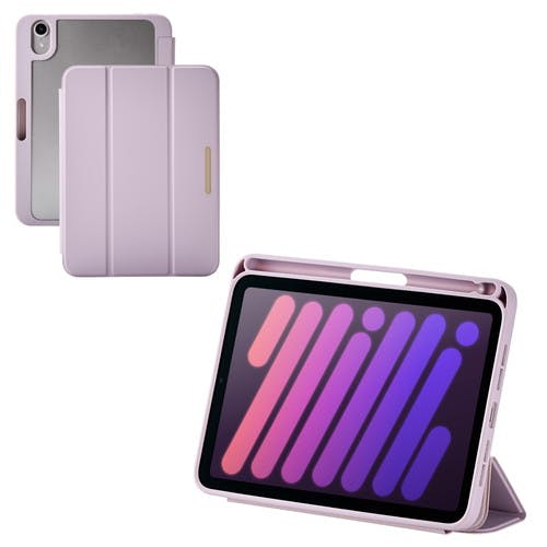 iPad mini ケース 8.3インチ ( A17 Pro ) 2アングル ラベンダー | 携帯