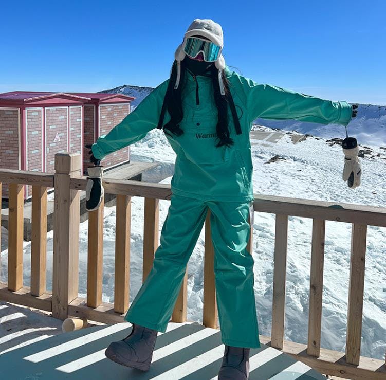 スノーボードウェア 上下セット レディース スキーウェア メンズ