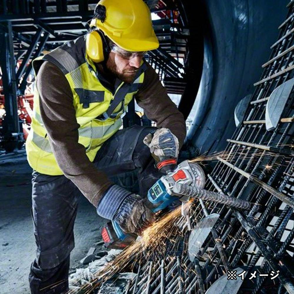 BOSCH コードレスディスクグラインダー 18V GWX18V-15SC5J バッテリー1