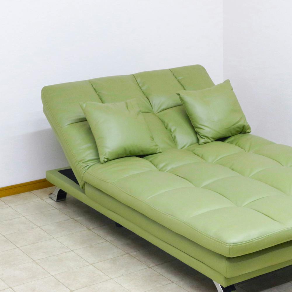 後藤家具 3WAYソファーベッド！グリーン色！ 4570133301238 軒先渡し