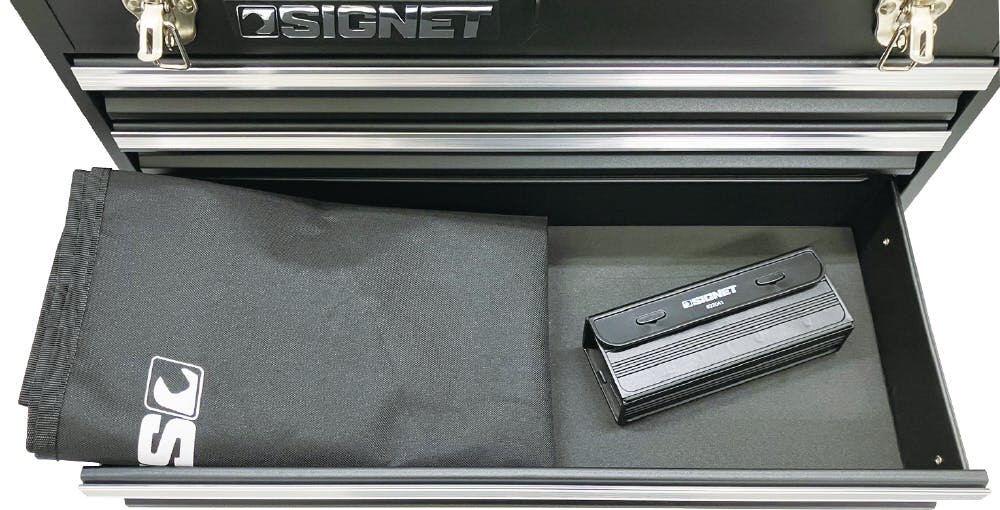 SIGNET 85点組 3/8DR・1/4DR 3段 ツールボックス 工具セット マット