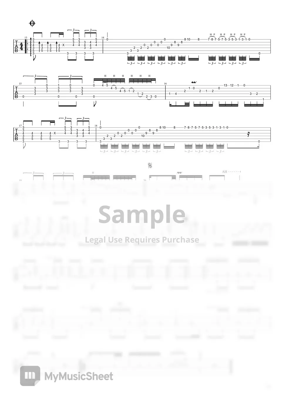 Roland Dyens - Tango En Skai アコースティックギタータブPDF | Lily