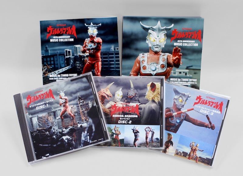 放送開始45年記念『ウルトラマンレオ』の音楽をアーカイヴする3枚組CD