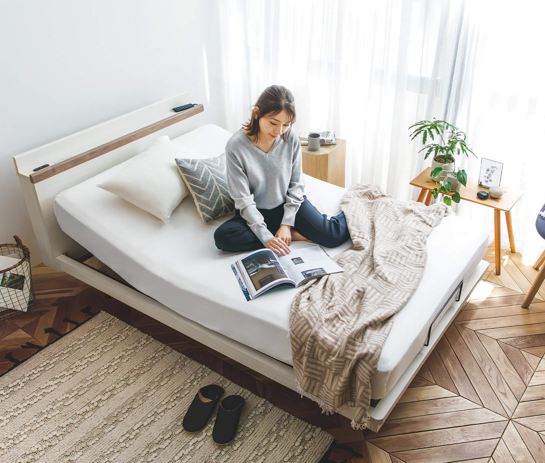 フランスベッドの電動ベッドシリーズ|電動ベッド・リクライニング対応