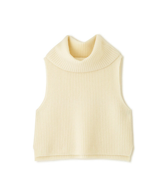 ◇ホールガーメント片畦ニットベスト（0773270014） | human