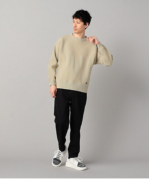 ワイドシルエット 片畦ニット（2756KM01） | β MEN (Men