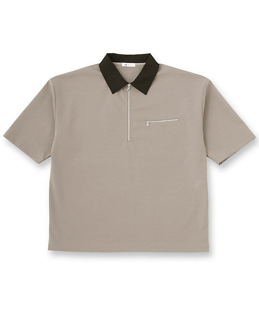 配色ハーフジップカットソー（2002548863） | tk. TAKEO