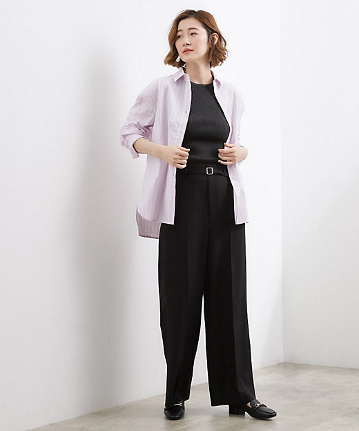 ベルトワイドパンツ（2002596281） | GROVE (Women