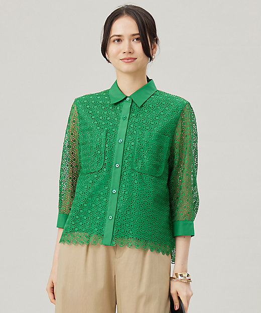 ドラマ「明日はもっと いい日になる」着用】【洗える】ジオメトリック