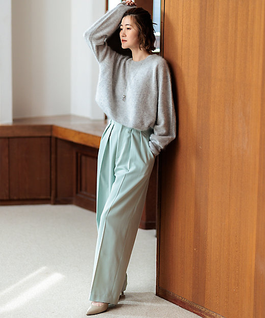 ウールカシミヤシャギー ニット（KRWWCW0562） | 23区 L