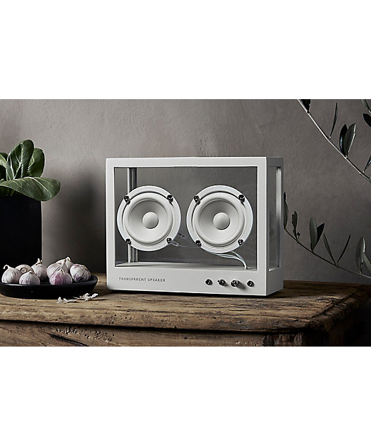Small Transparent Speaker｜スモール