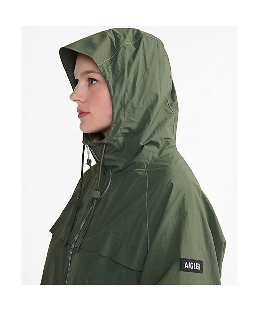 軽量 撥水 UVカット パッカブル ライトウェイトフーデッドナイロン