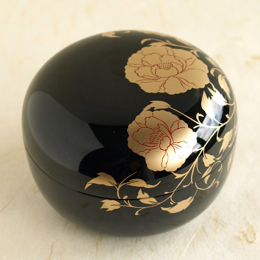 プリザーブドフラワー 花スウィーツ 黒 漆器セット カーネーション 母