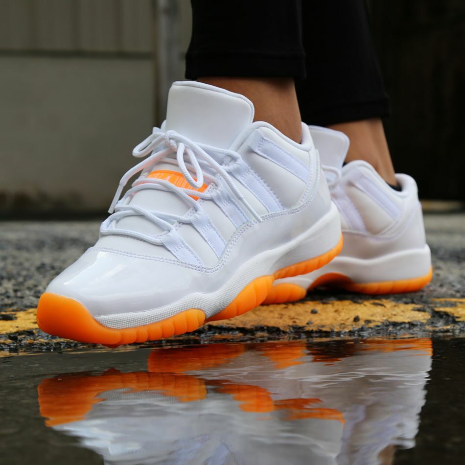 The Evolution of the Orange and White Jordan 11 Sneakers | eBay