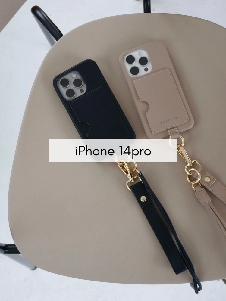 iPhone14PRO) Double Strap iPhone Case / TRUNC 88（トランク