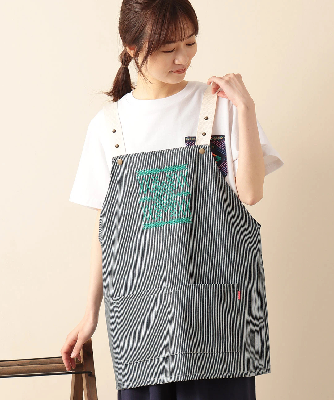 デニムキャンプエプロン / エプロン | エスニックファッション＆雑貨の