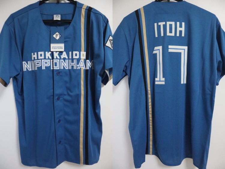 2022-2026 Hokkaido Nippon Ham Fighters Replica Jersey Away Itoh