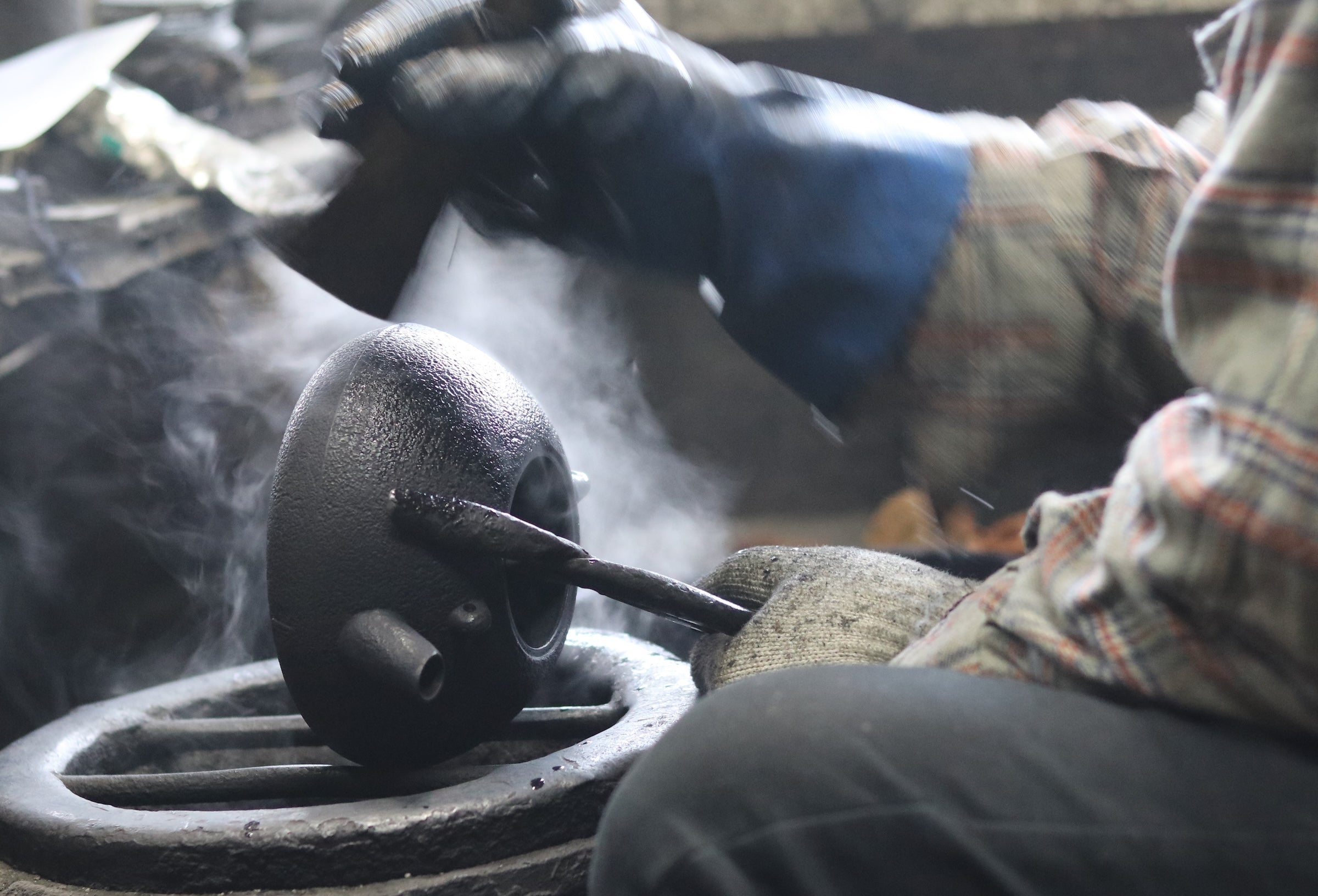 南部鉄器 鉄瓶 | ここのえ | 1.4L | 薫山工房