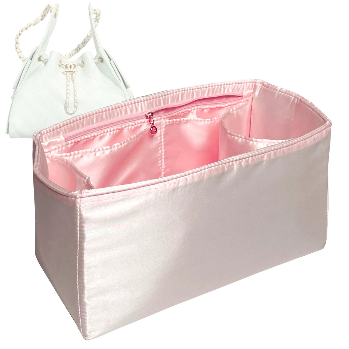 Organizer for [25 Small Handbag, Chanel] Tote Purse Bag Insert