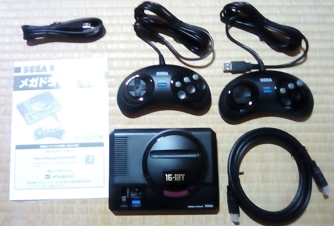 kngame35-0151 SEGA メガドライブ ミニW USBケーブル欠品 kngame35