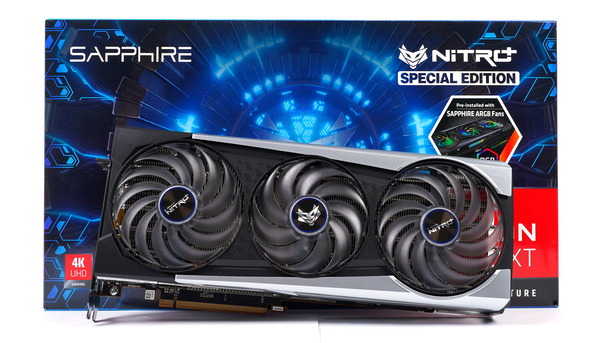 SAPPHIRE NITRO+ Radeon RX 6800 XT」をレビュー。白銀にLED