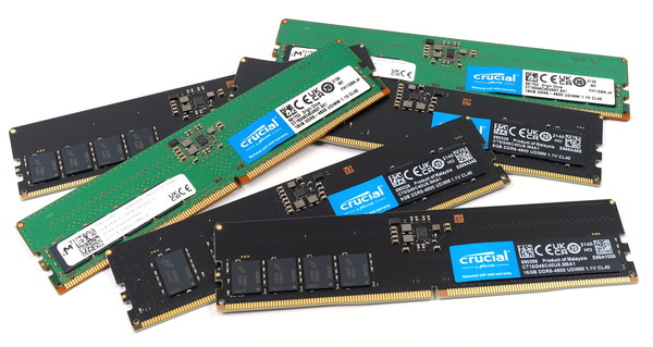 Crucial CT2K16G48C40U5」をレビュー。Micron純正なDDR5メモリを徹底