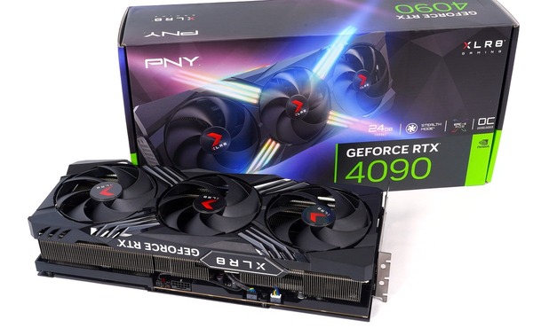 PNY GeForce RTX 4090 24GB XLR8」をレビュー。圧倒的な静音性で