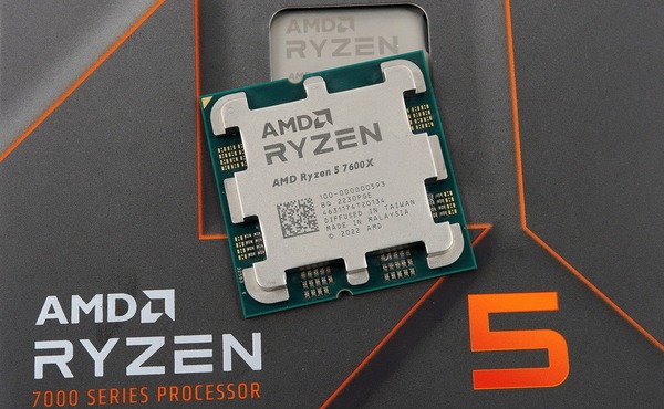 AMD Ryzen 5 7600X」をレビュー。3万円台で12900K並みのゲーム性能