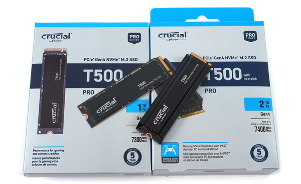 Crucial T500 1TB」をレビュー。最速クラスPCIE4.0 SSDがCrucialからも