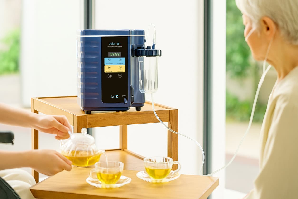 MiZ株式会社 | 水素吸入器「Jobs-α+、Jobs-α+Lite」新発売