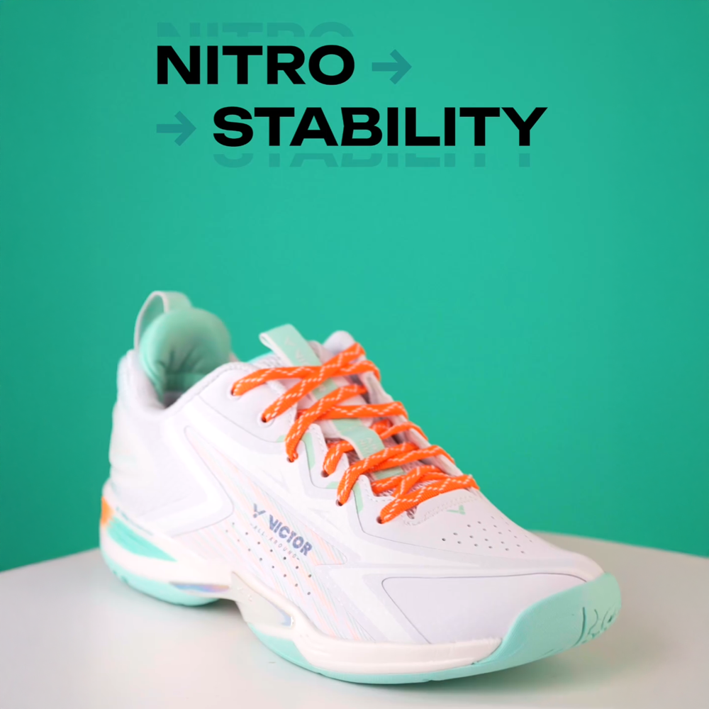 Victor A970NITROLITE AG (White/Brook Green) – JoyBadminton