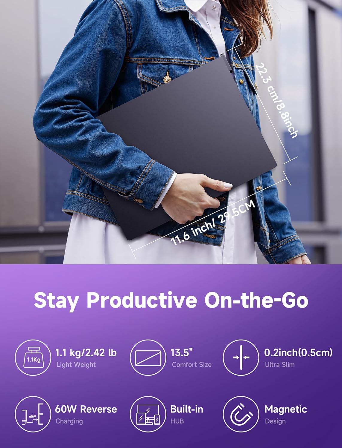 FlipGo Portable Dual Monitor for Boosted Productivity