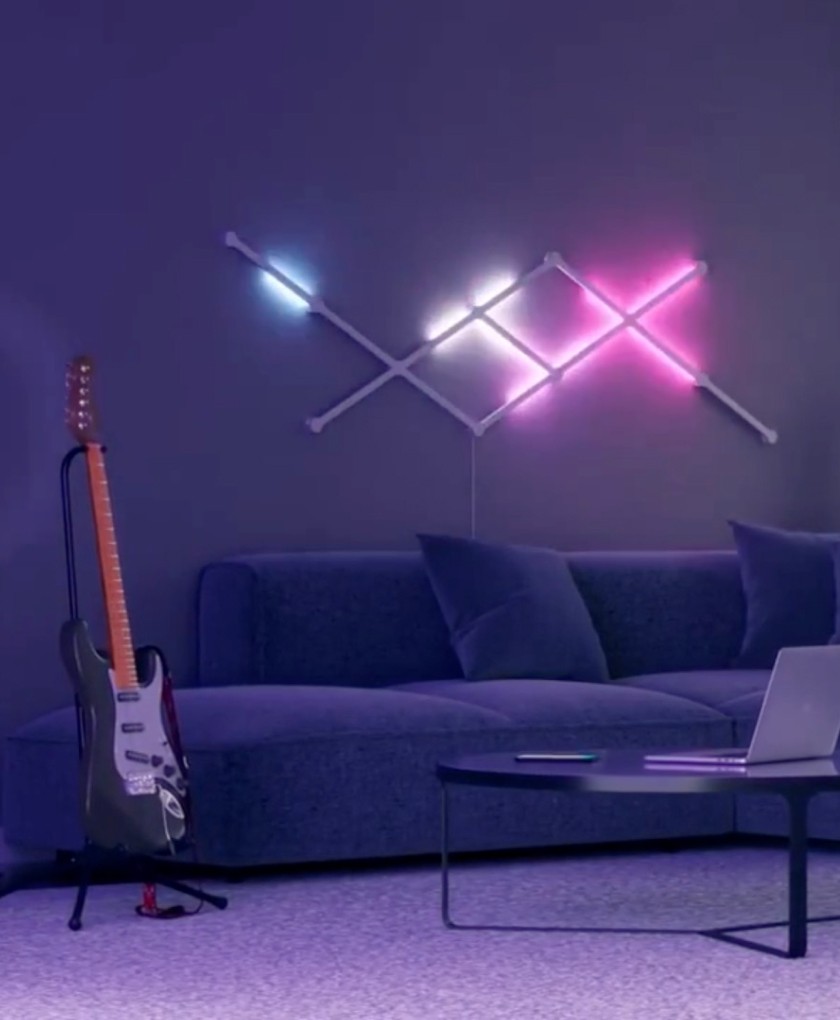 Lines 60°拡張パック(ライン3本) - NL59-E-0001LW-3PK | Nanoleaf