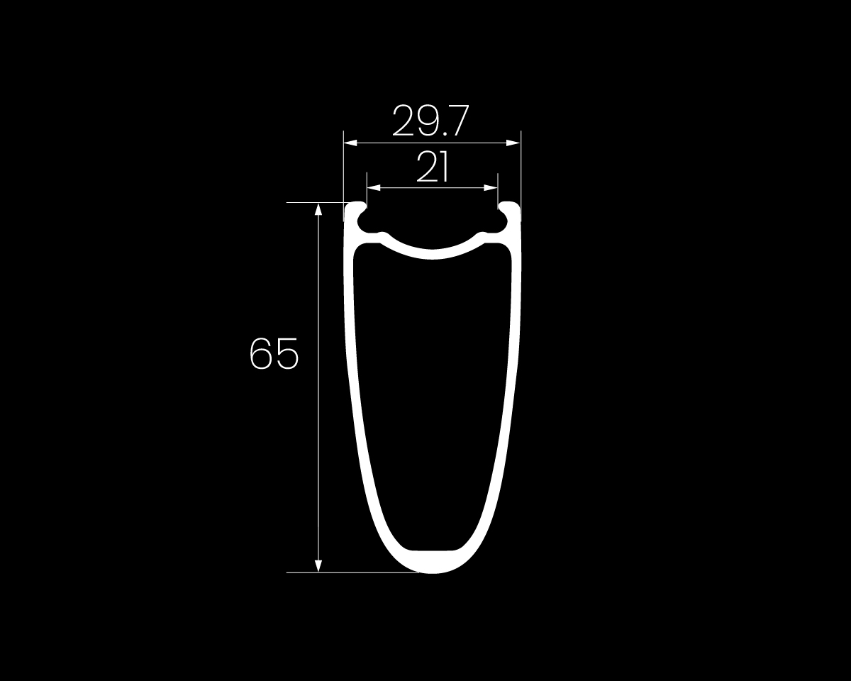 Drive 65D エアロダイナミクスに優れた超軽量ロードバイク カーボン