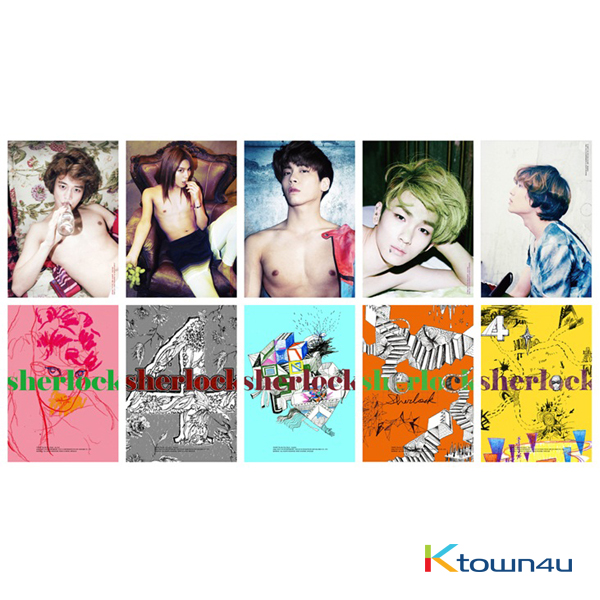 jp.ktown4u.com : SHINee (シャイニー) - ミニアルバム4集 [Sherlock