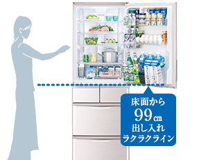 特長 | SJ-PW41C | 冷蔵庫トップ：シャープ