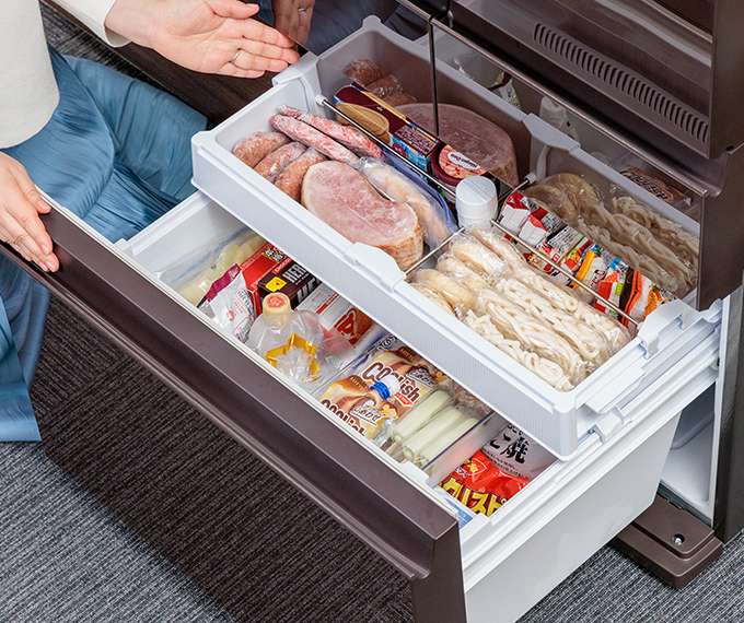 食費と電気のムダを減らす冷蔵庫の新常識 | 冷蔵庫：シャープ