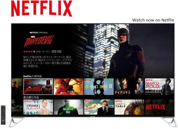 NETFLIX」対応ソフトウェアへのアップデートについて│液晶テレビ