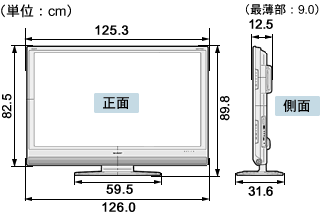機種別サポート情報（LC-52DX1）｜液晶テレビ（AQUOS）｜サポート・お
