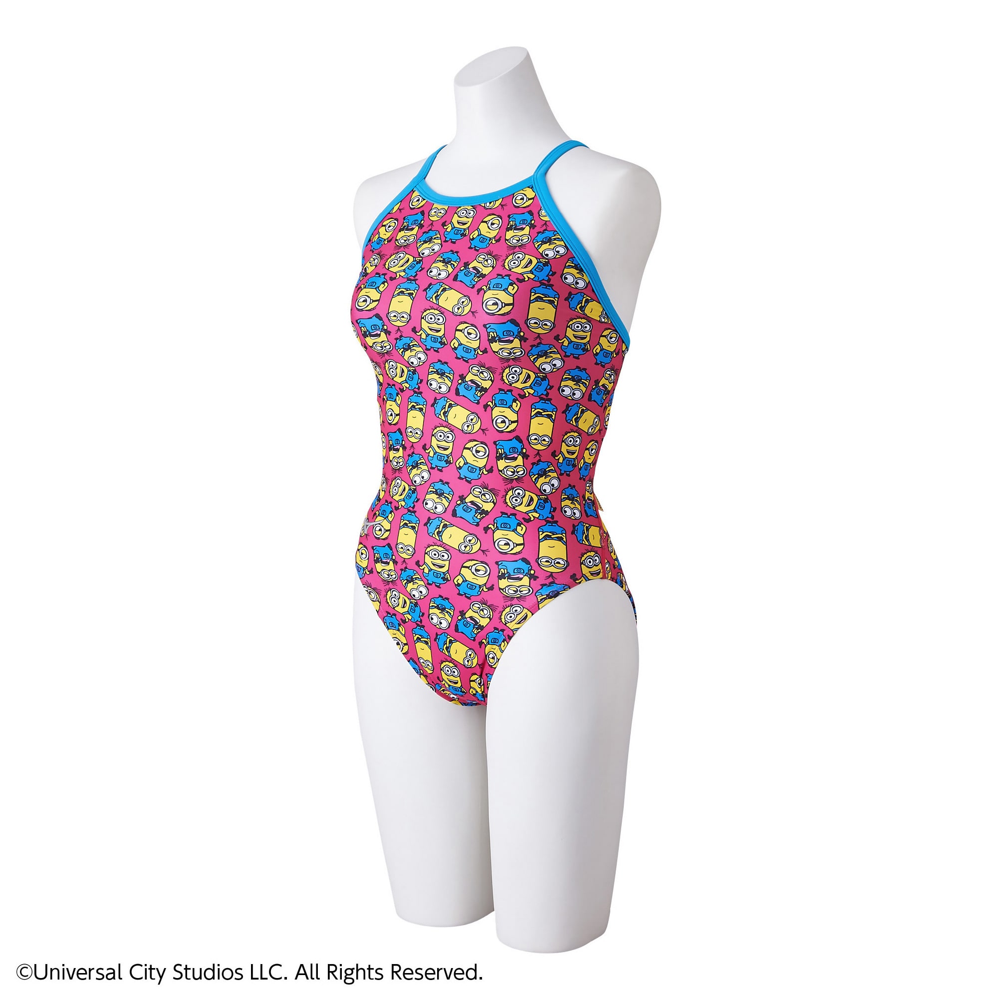 ミニオン】競泳練習用ミディアムカット|N2MAA495|競泳水着|スイム