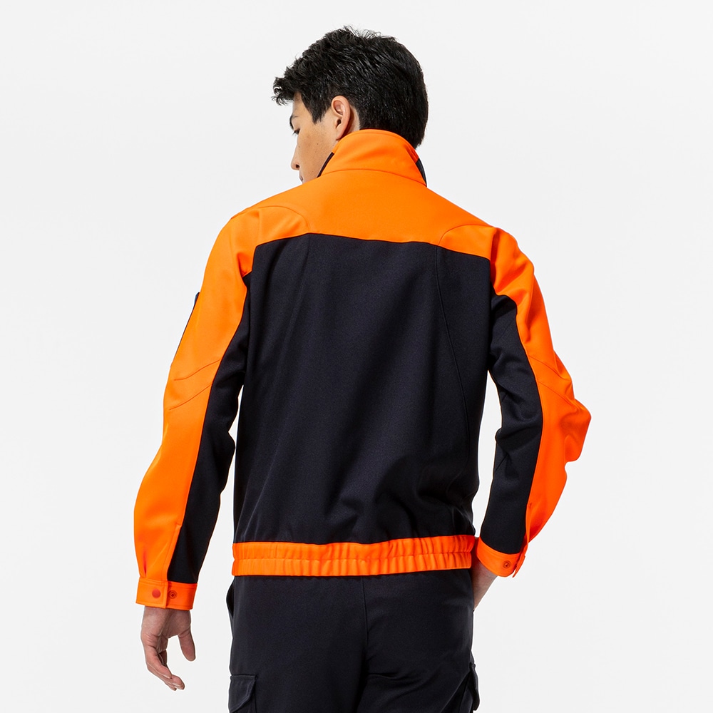 ワークジャケット ストレッチ(制電／エコ素材)|F2JEA186|ウエア