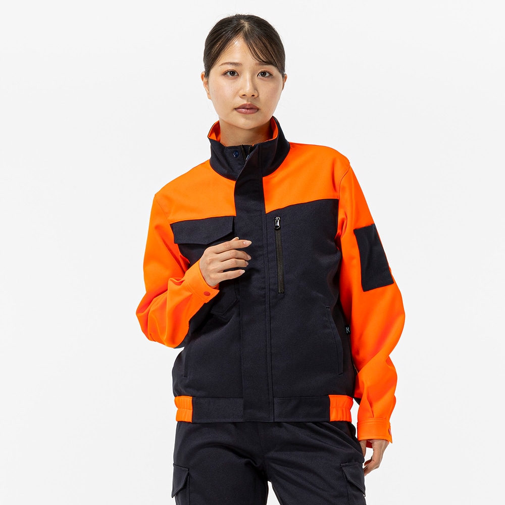 ワークジャケット ストレッチ(制電／エコ素材)|F2JEA186|ウエア