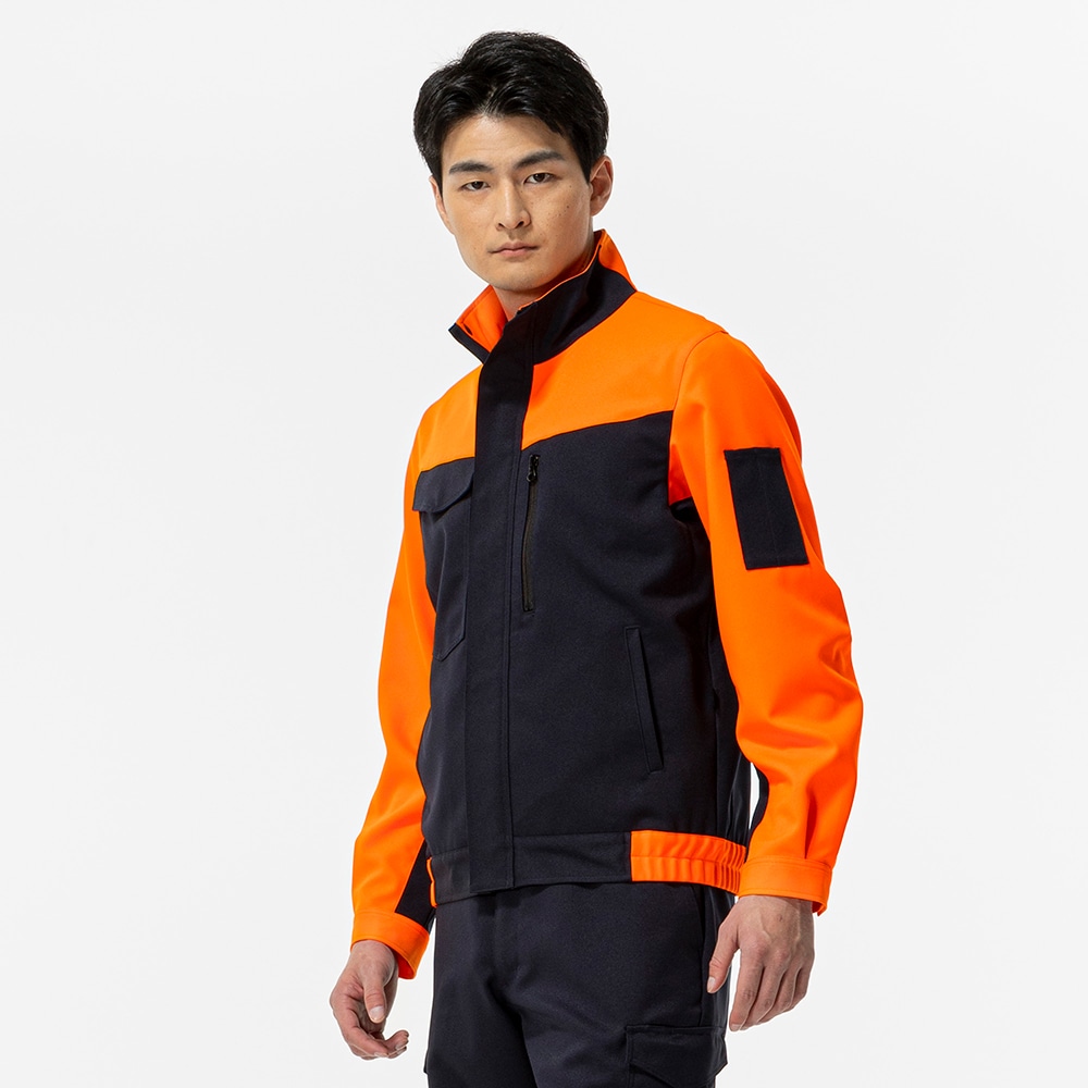 ワークジャケット ストレッチ(制電／エコ素材)|F2JEA186|ウエア