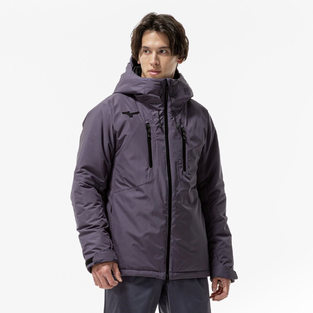 保温素材／吸湿発熱】テックフィルブレスサーモコート|32MEC552|ミズノ