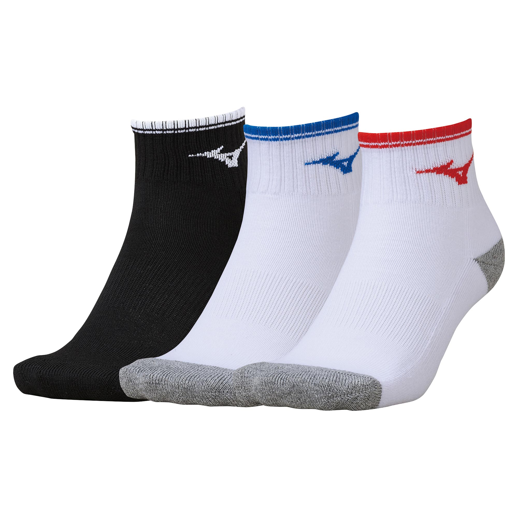 ショートソックス(3足組／25～27cm)|62JX2Z10|ソックス|テニス|ミズノ