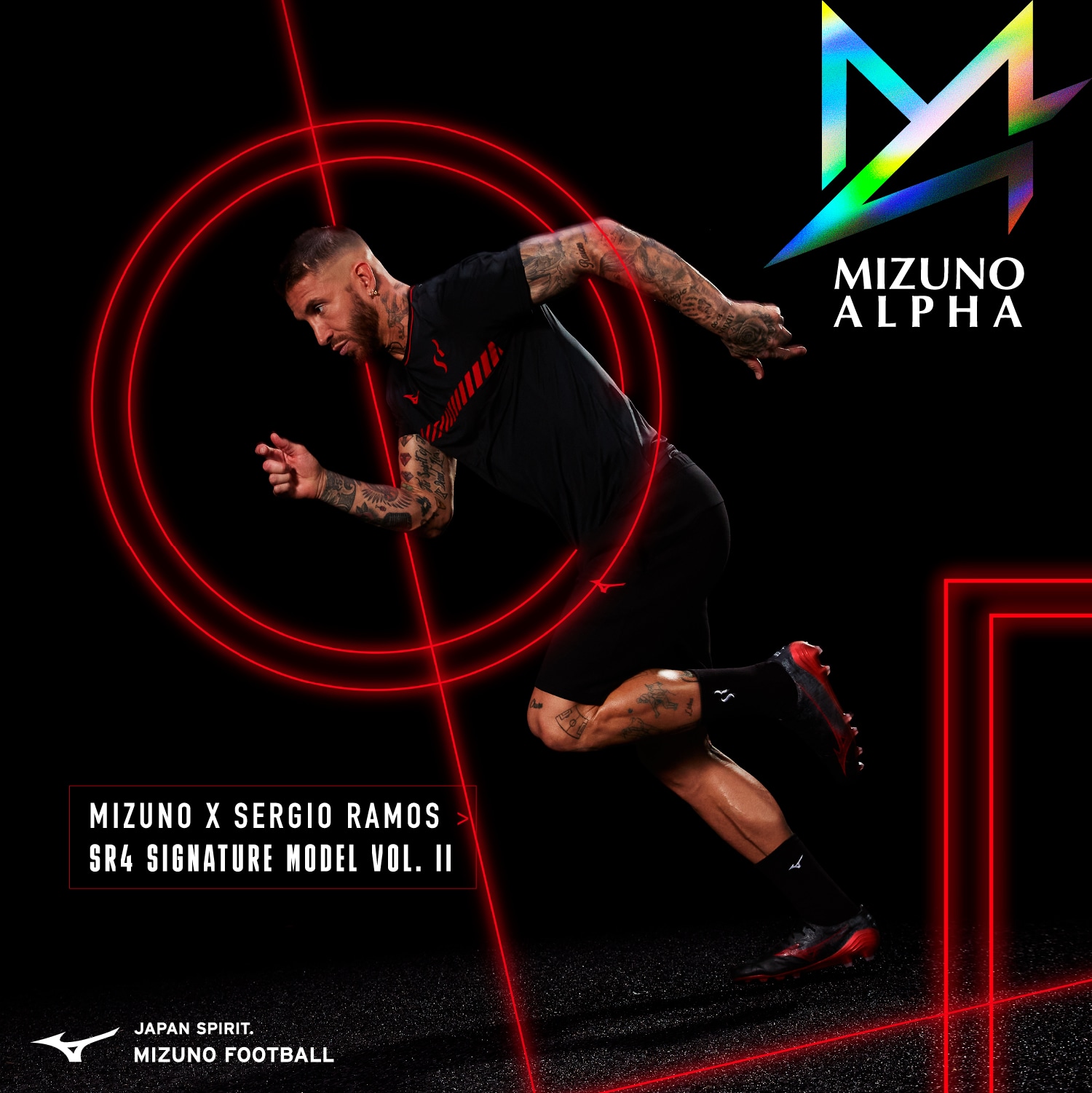 ミズノアルファ SR4 JAPAN(サッカー／フットボール)|P1GA2399|セルヒオ