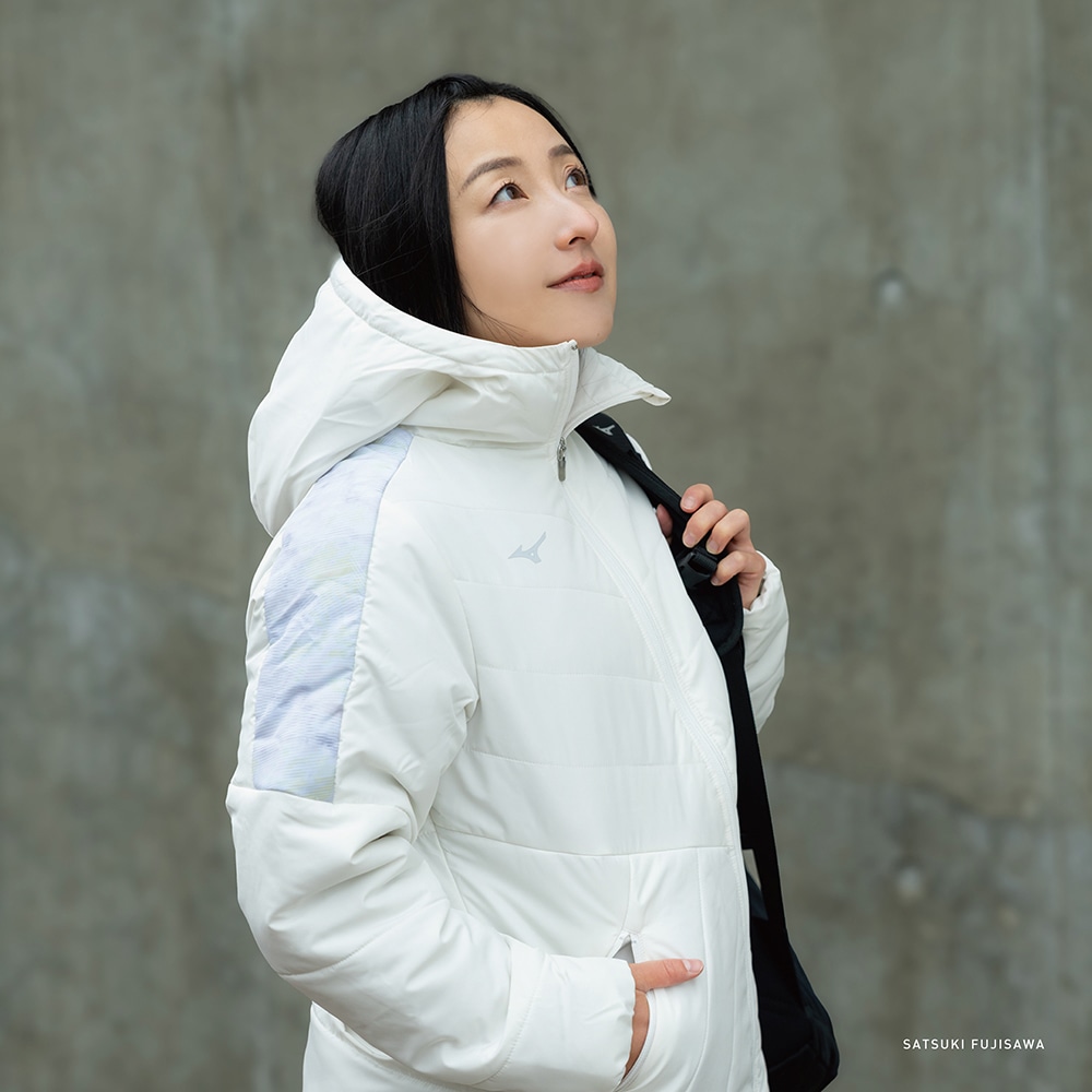 吸湿発熱】ブレスサーモ中綿コート|32MEB835|ミズノトレーニング